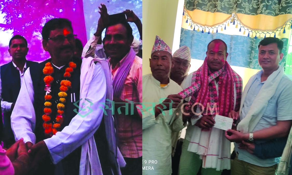 नेपालगन्जका वडाअध्यक्ष वल्लनसहित डेढ सय बढी काँग्रेसमा प्रवेश