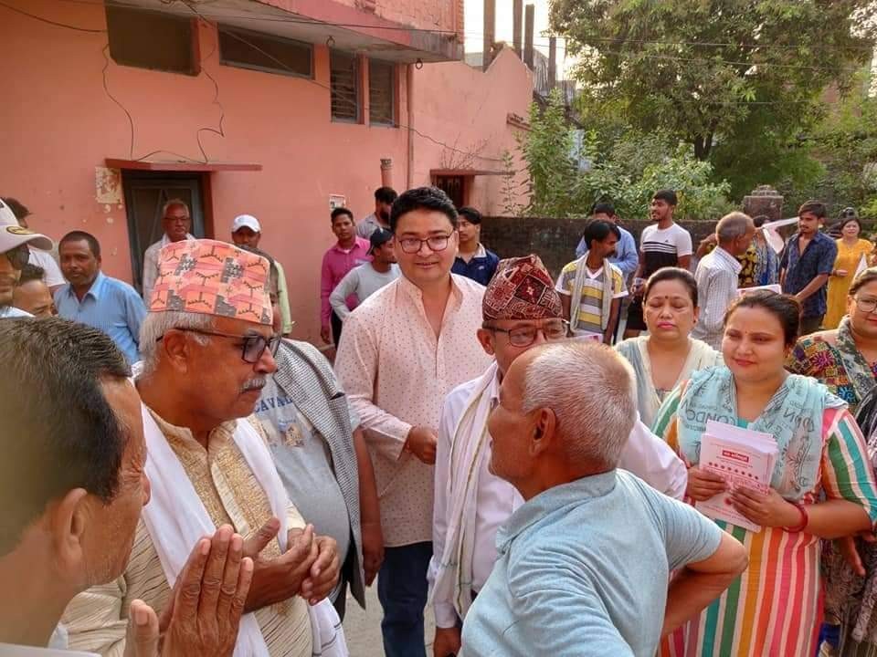 मतदातामाझ मिश्र–विकासको बाचा पुरा गर्छु, अवसर दिनुहोस्