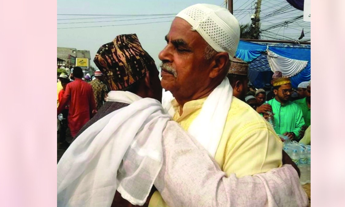 इदगाहा पुगेर एमाले उम्मेदवार पशुपतिले दिए इदको शुभकामना