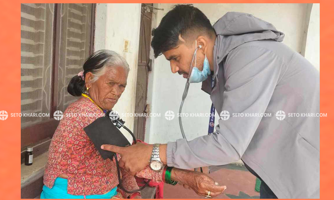 घर आँगनमै बैजनाथ सरकारको सर्वसुलभ स्वाथ्य सेवा
