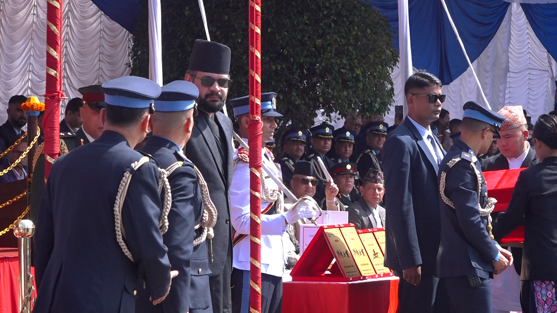 पहिलोपटक प्रहरीको कार्यक्रममा पुगेर प्रधानमन्त्रीले भने, ‘कसैको दबावमा नपर्नूहोला’